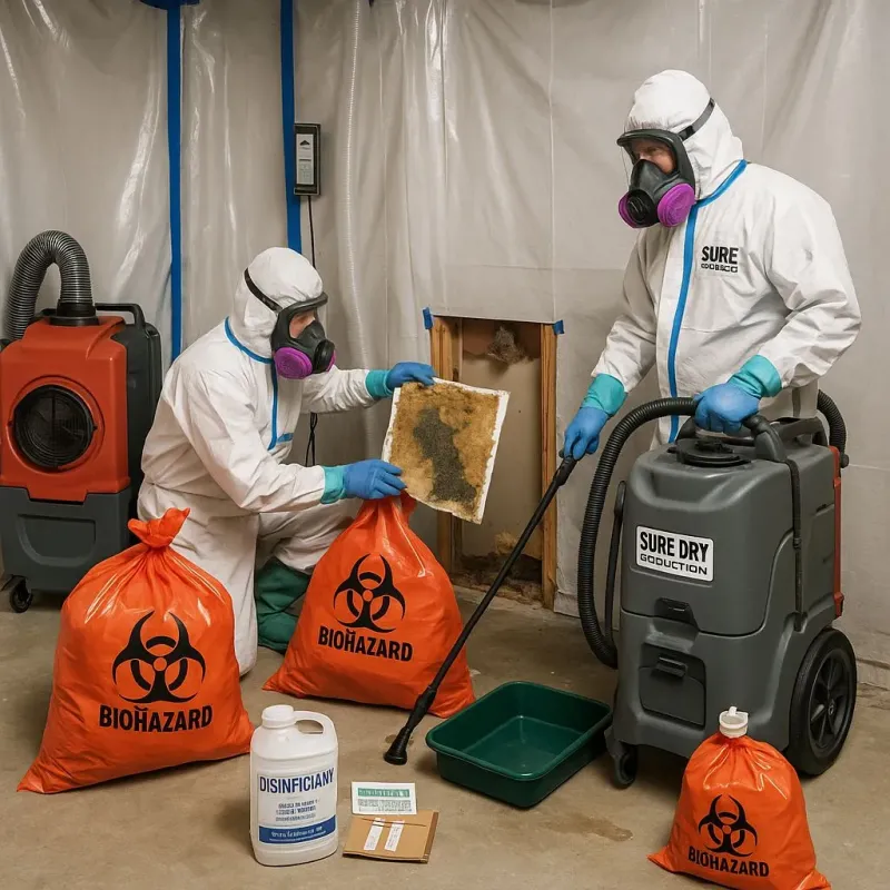 Contaminated Water Handling Protocols process in Groveton, TX