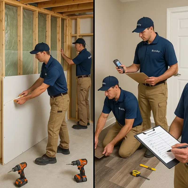 Repairs and Reconstruction process in Groveton, TX